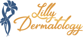 lilly-dermatology-michigan-logo-gold